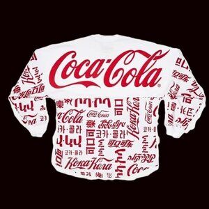 NewCoca-ColaSpirit Jersey® Languages oversized Medium Unisex Coke